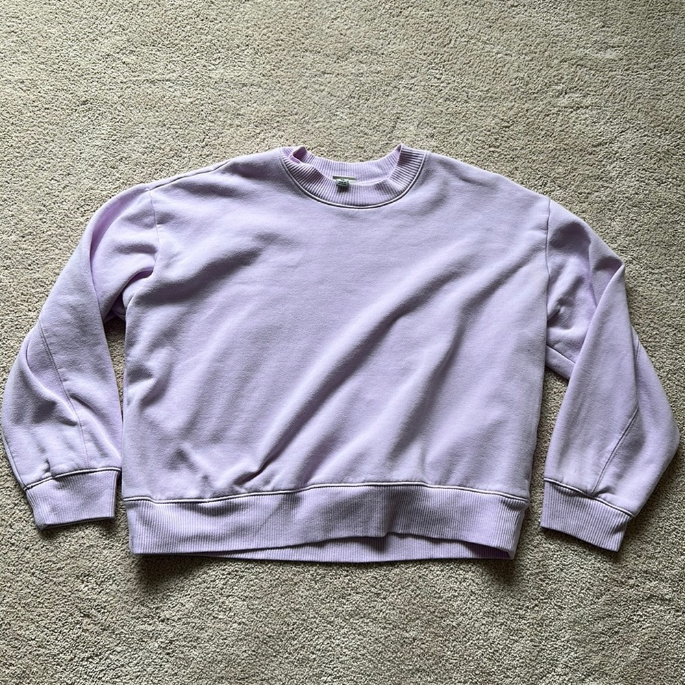 A New Day. Light Purple Crewneck